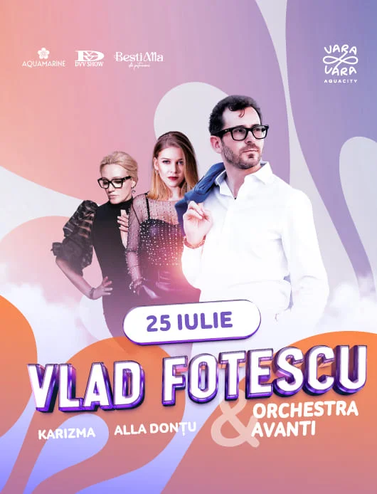 Summer Birthday Party — концерт Vlad Fotescu & Avanti Band на террасе Aquamarine