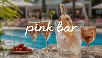 Pink bar